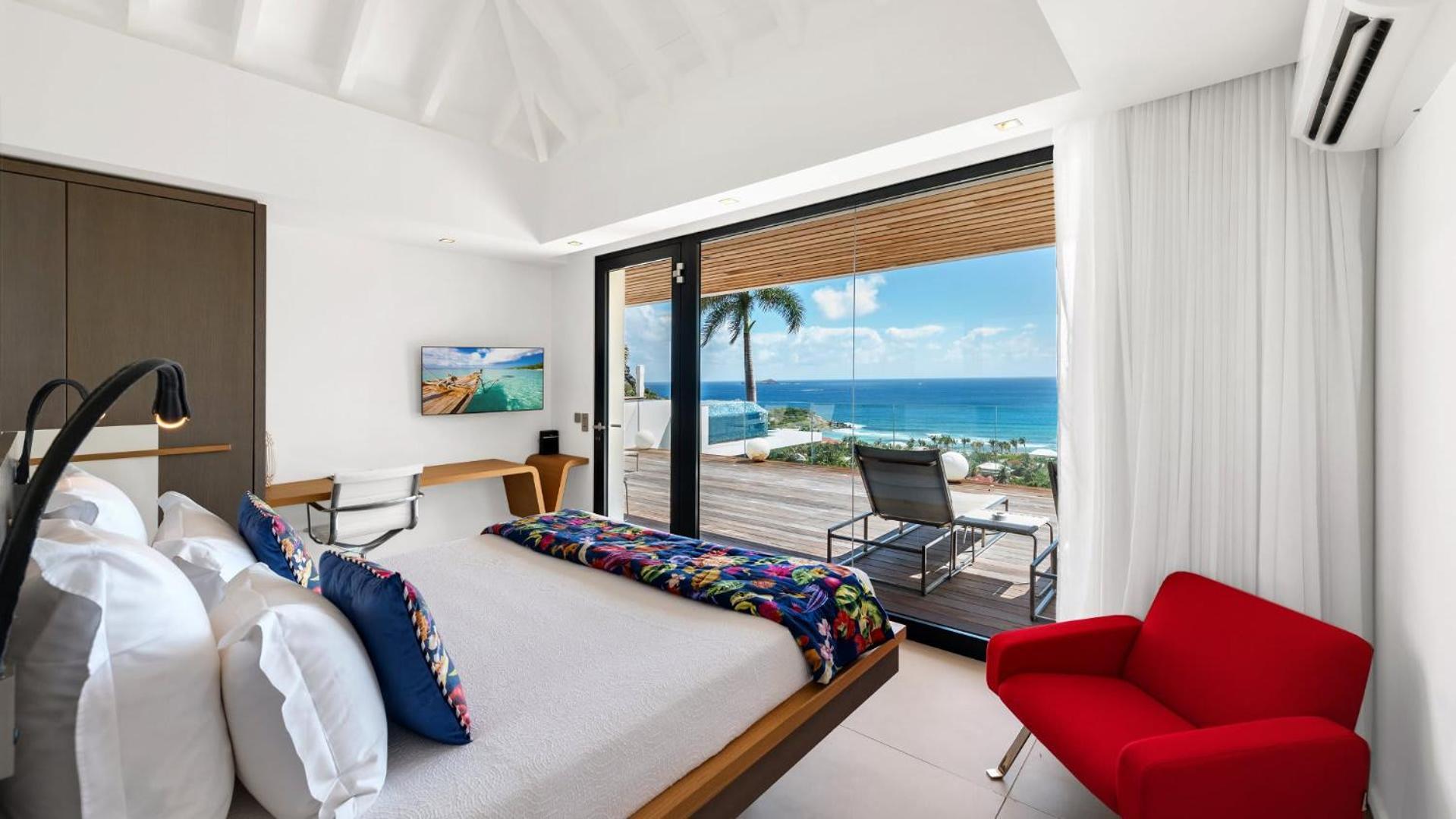 Villa Architecture Jewel Set On A Hillside St. Barthelemy Exterior foto