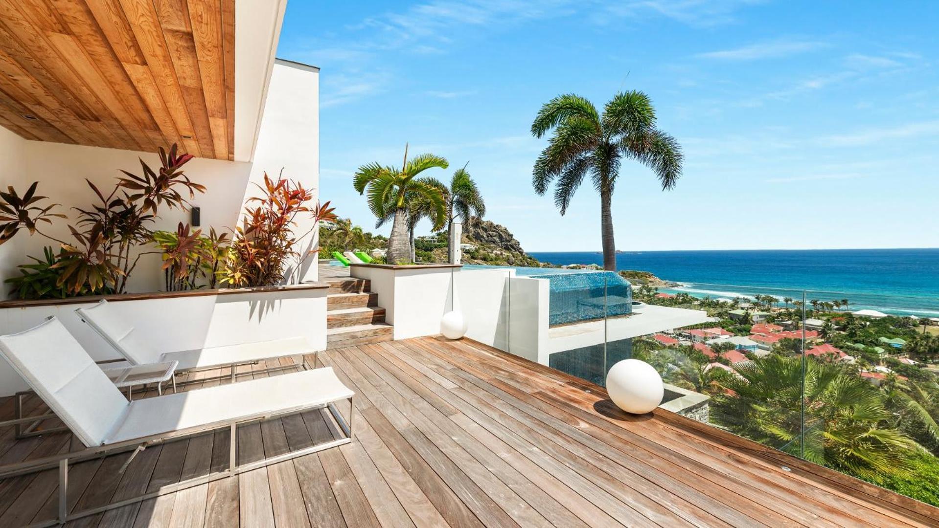 Villa Architecture Jewel Set On A Hillside St. Barthelemy Exterior foto