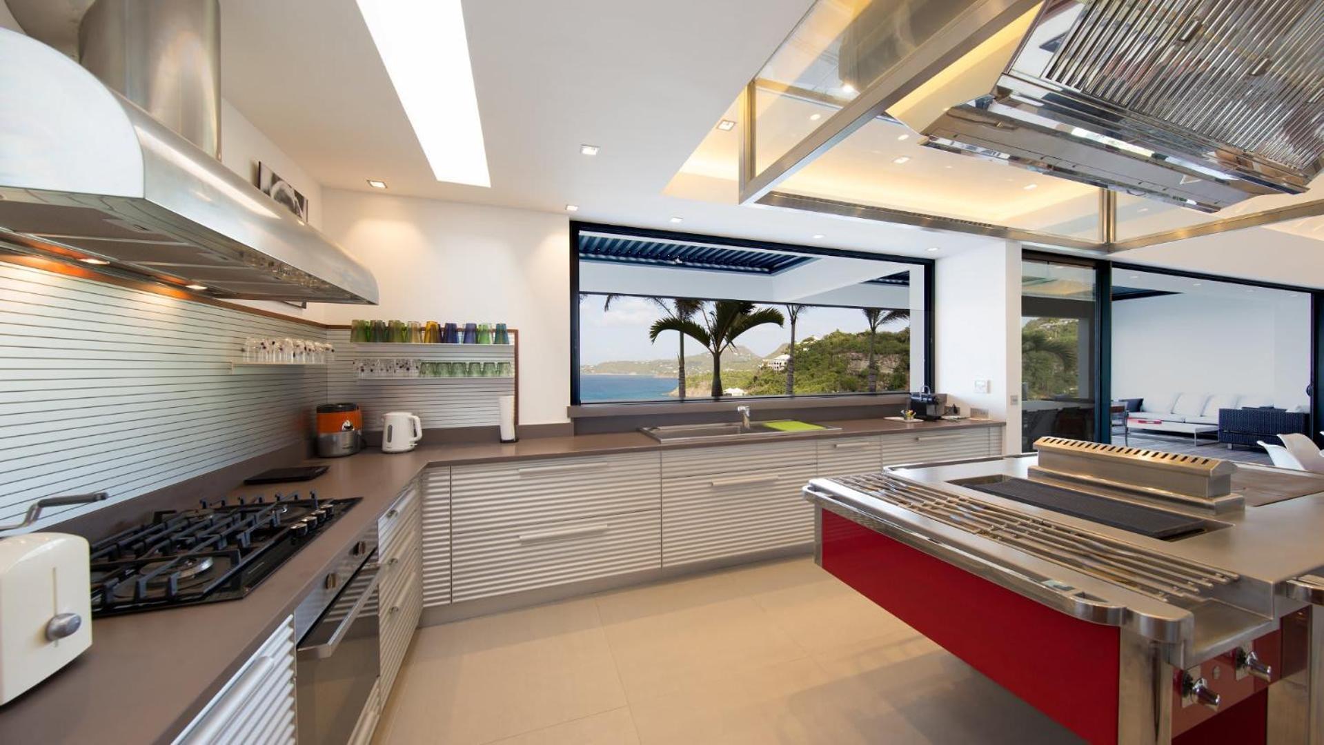 Villa Architecture Jewel Set On A Hillside St. Barthelemy Exterior foto