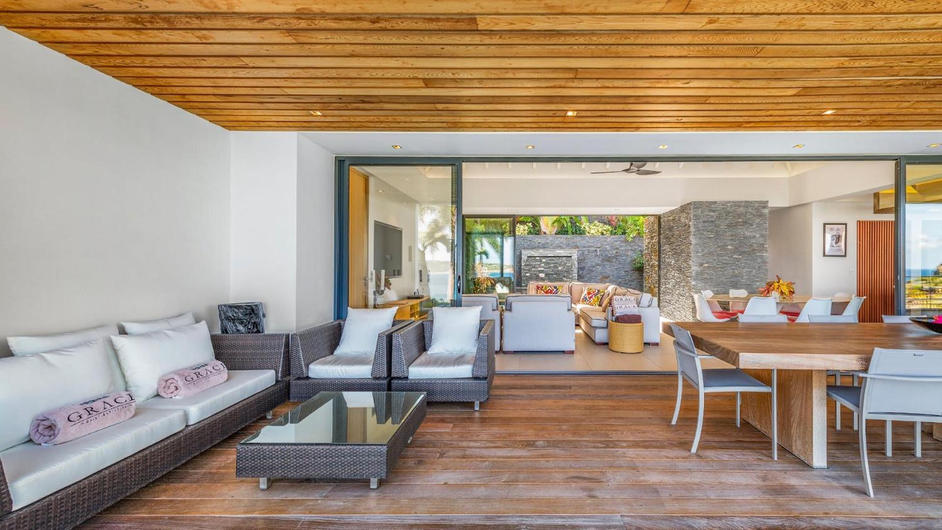 Villa Architecture Jewel Set On A Hillside St. Barthelemy Exterior foto