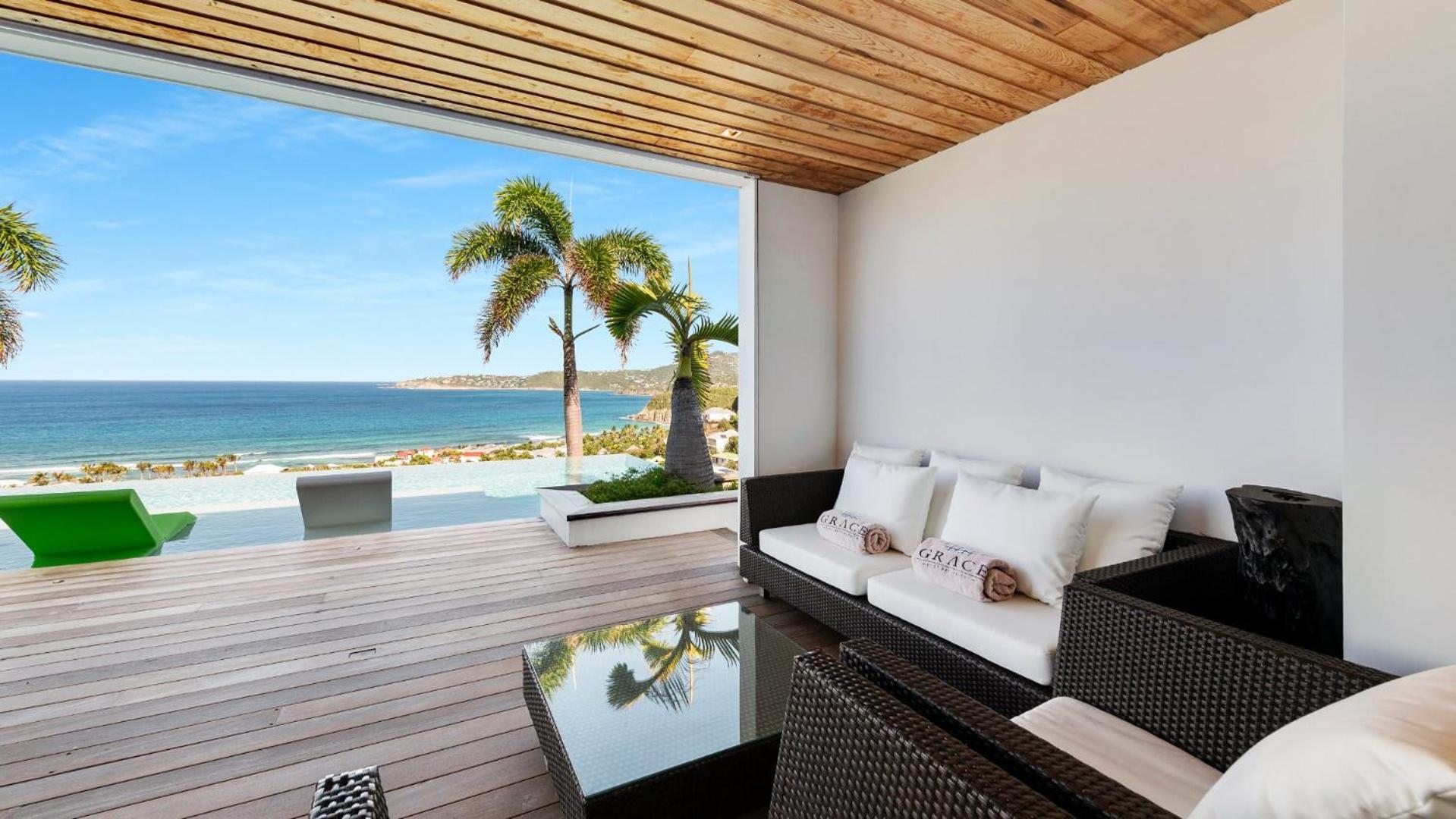 Villa Architecture Jewel Set On A Hillside St. Barthelemy Exterior foto