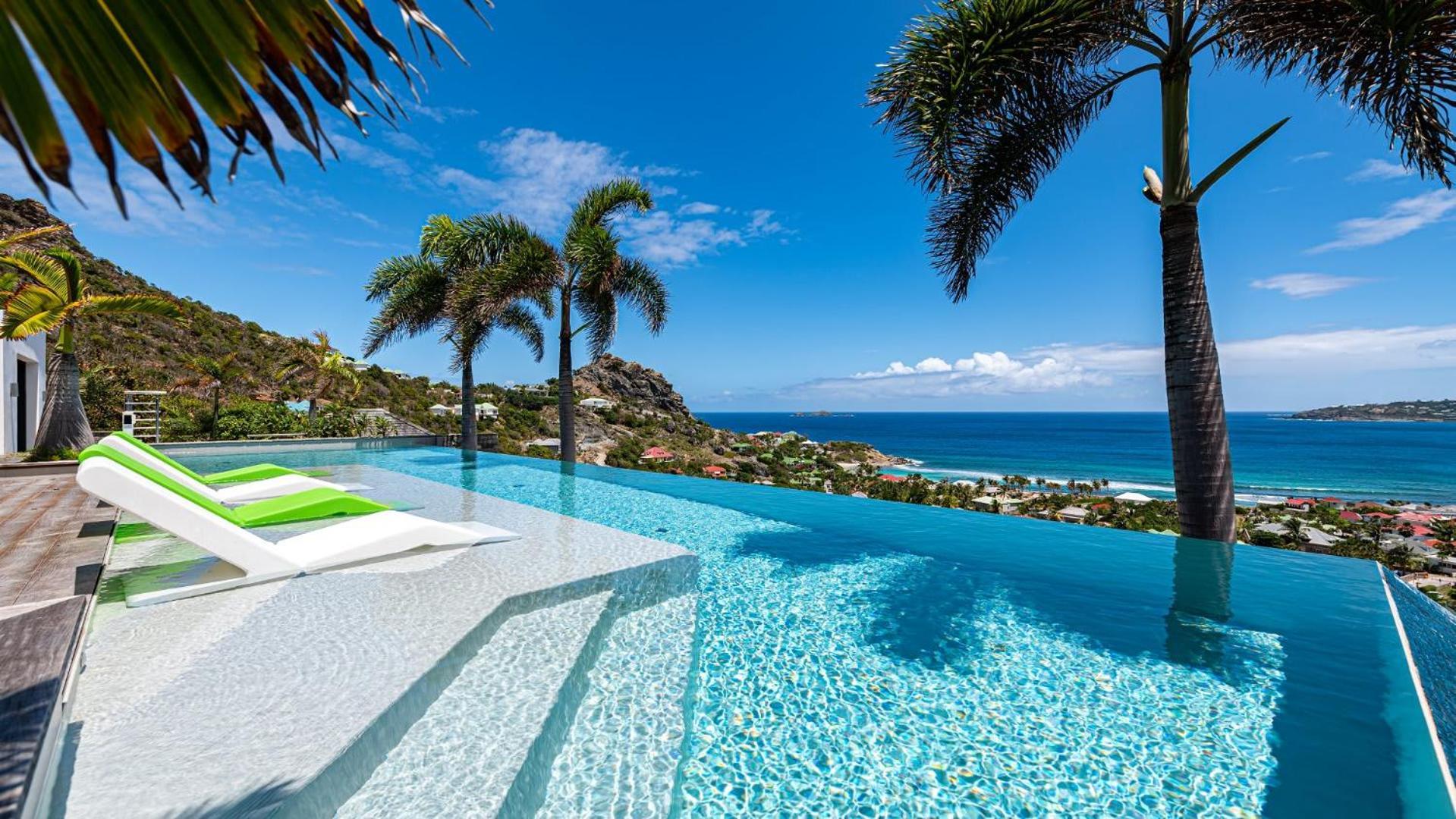 Villa Architecture Jewel Set On A Hillside St. Barthelemy Exterior foto