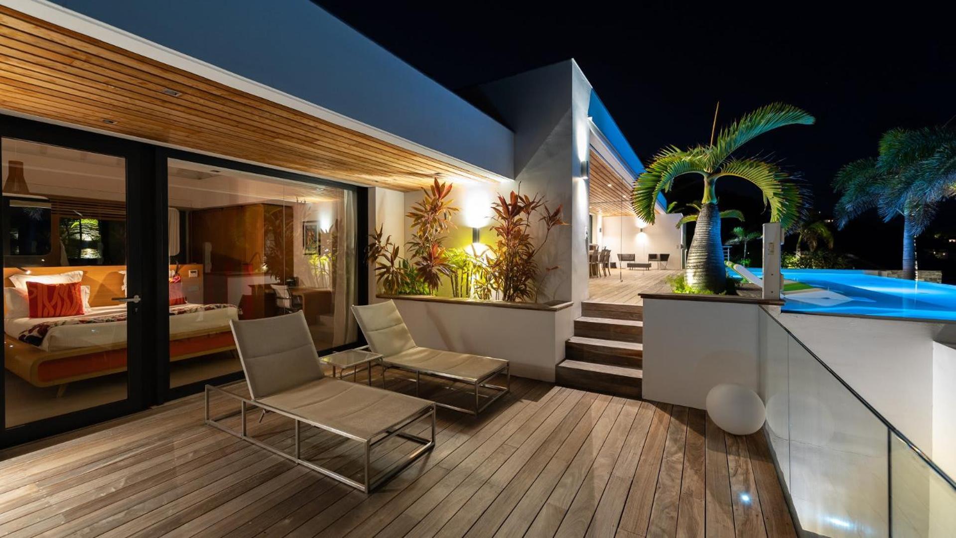 Villa Architecture Jewel Set On A Hillside St. Barthelemy Exterior foto