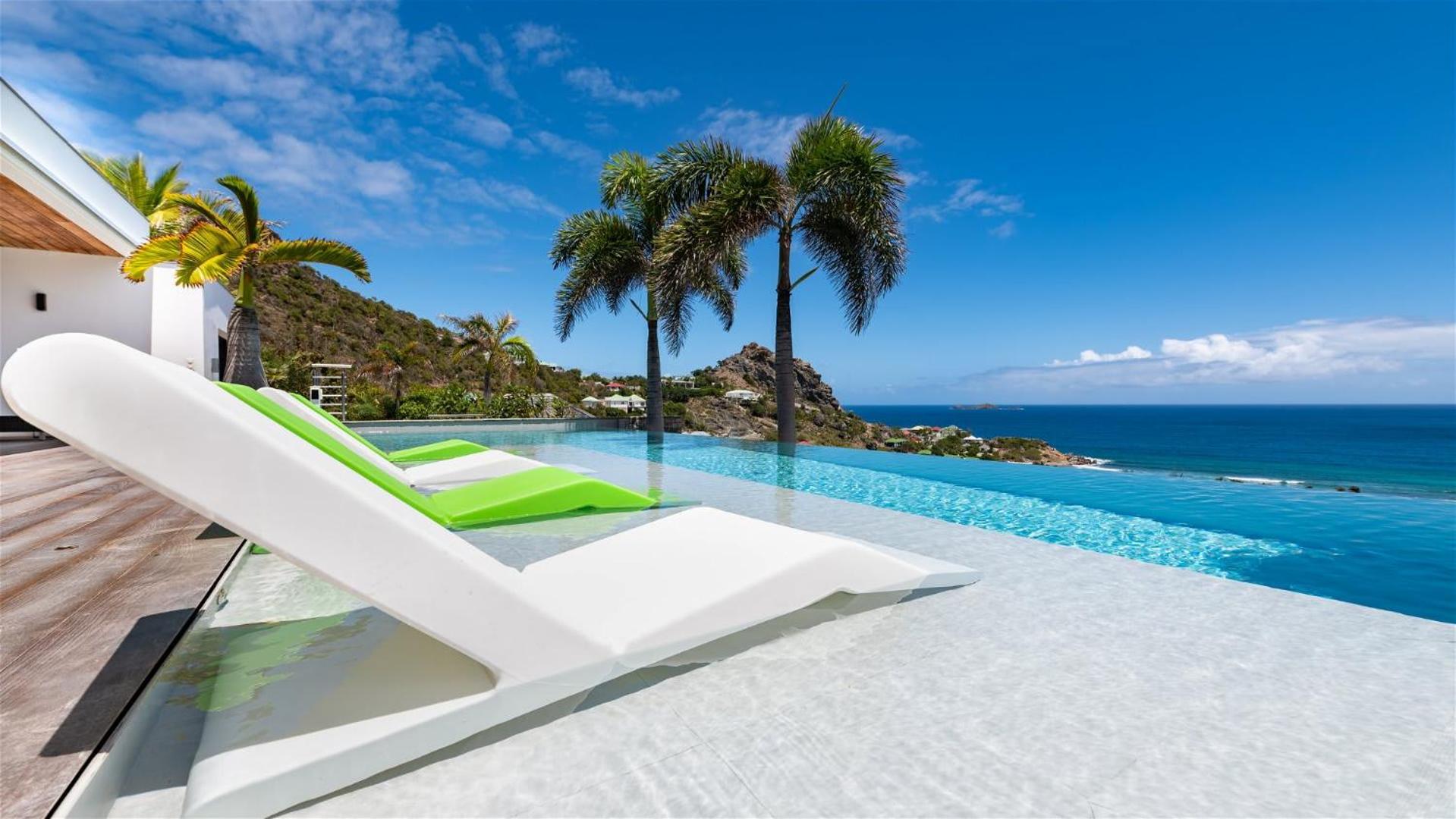 Villa Architecture Jewel Set On A Hillside St. Barthelemy Exterior foto