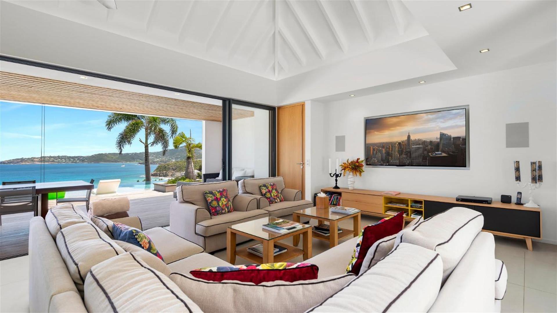Villa Architecture Jewel Set On A Hillside St. Barthelemy Exterior foto