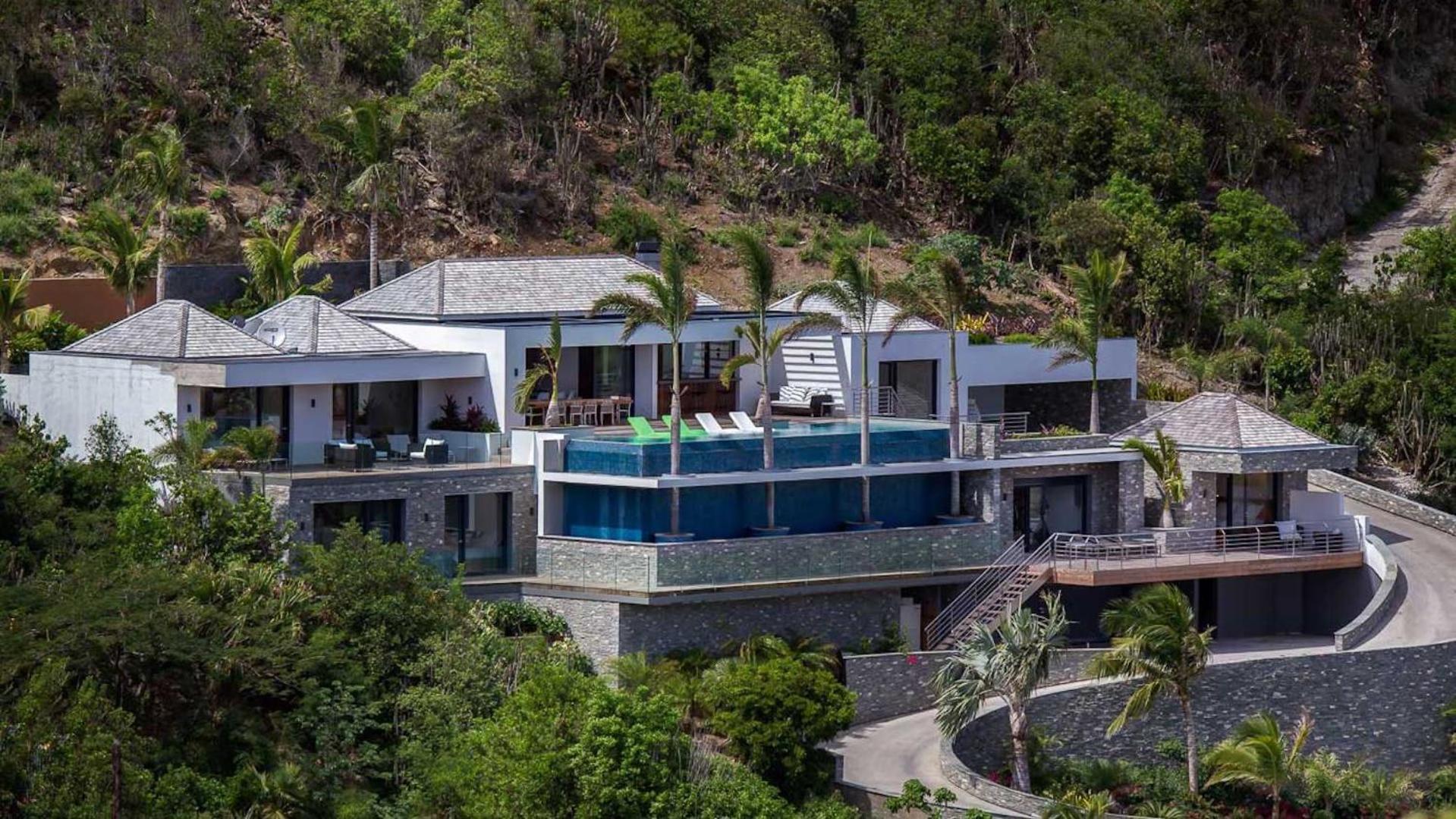 Villa Architecture Jewel Set On A Hillside St. Barthelemy Exterior foto