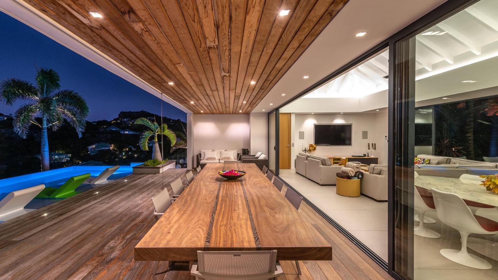 Villa Architecture Jewel Set On A Hillside St. Barthelemy Exterior foto