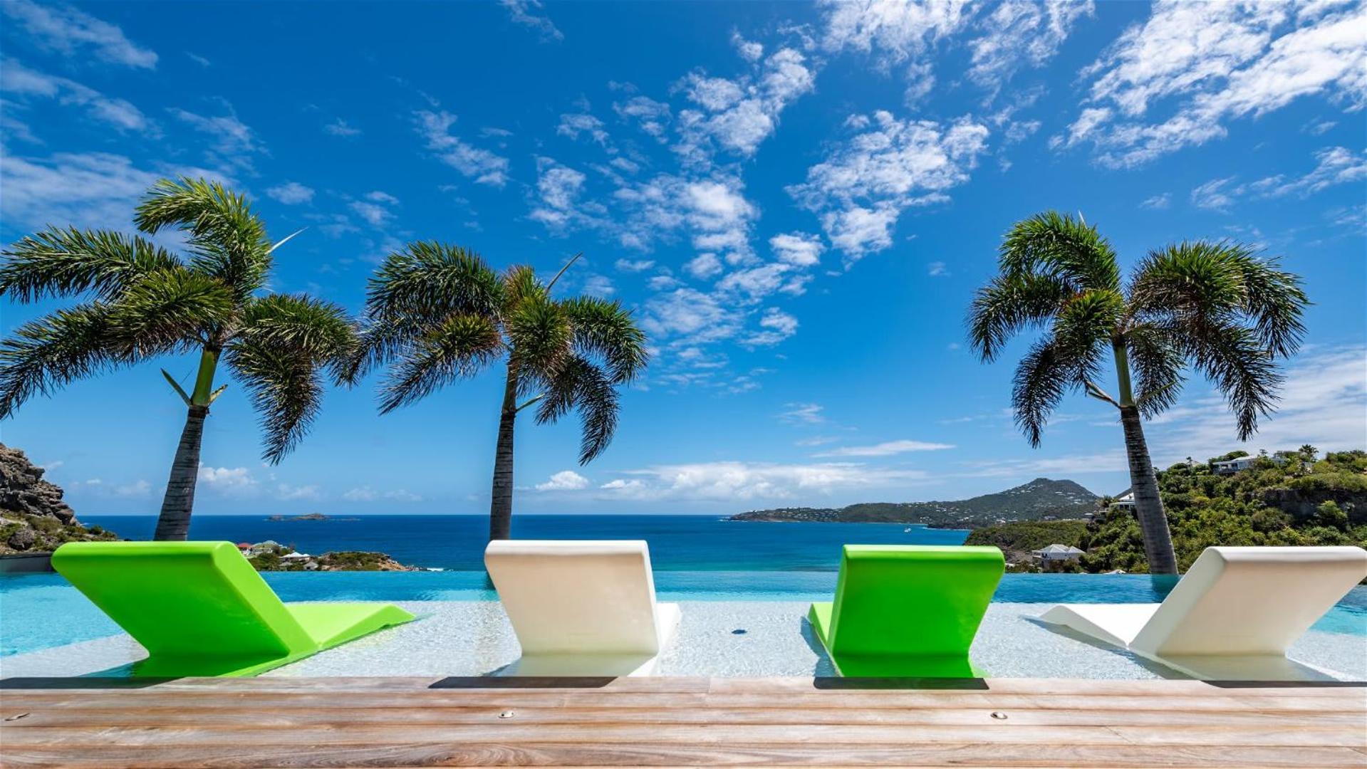 Villa Architecture Jewel Set On A Hillside St. Barthelemy Exterior foto