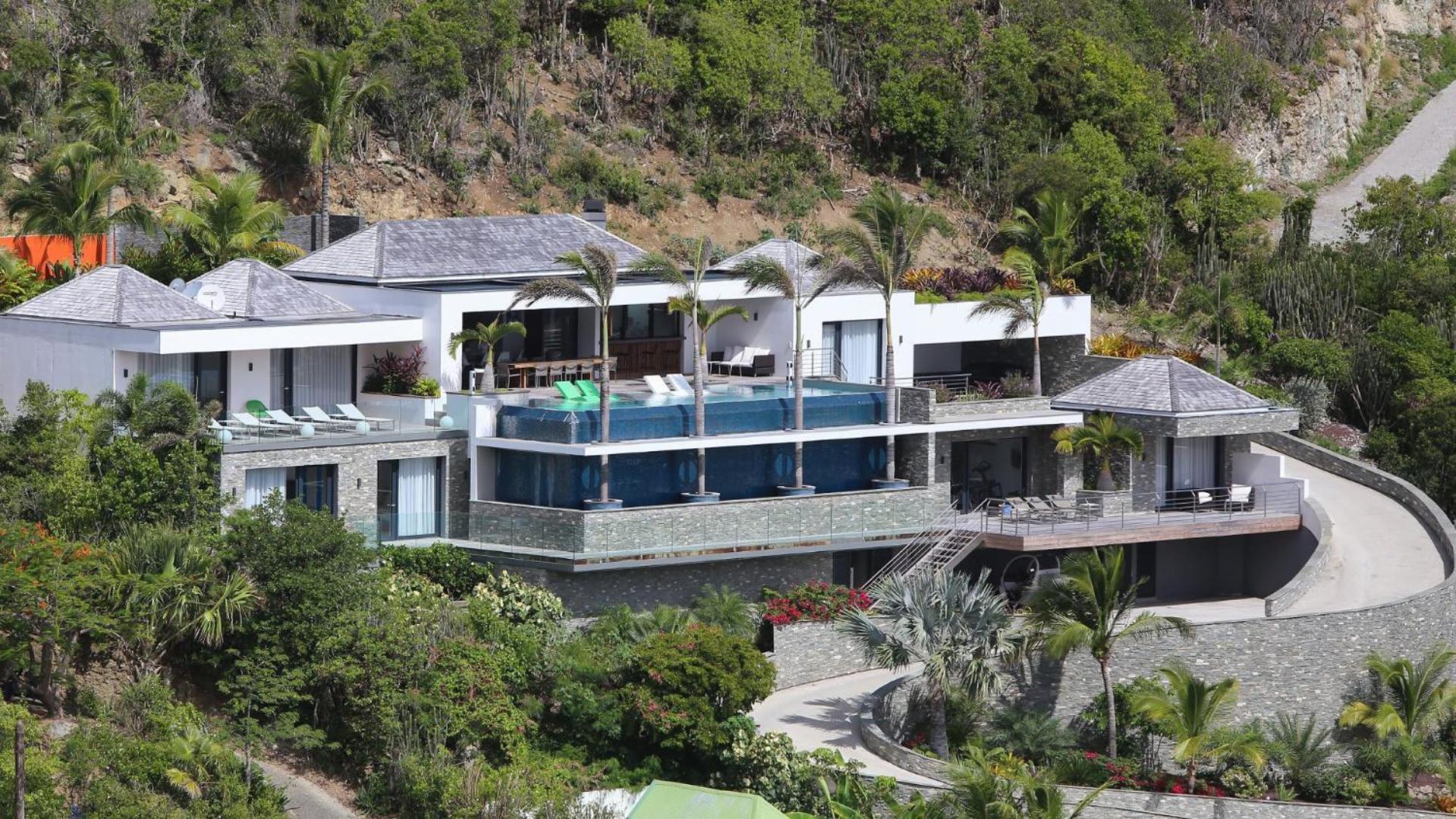 Villa Architecture Jewel Set On A Hillside St. Barthelemy Exterior foto